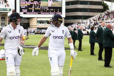 Harry Brook's Unbeaten Fifty Steers England to Strong Position Against West Indies at Stumps on Day 3