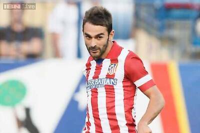 Atletico Madrid without forward Adrian for three weeks