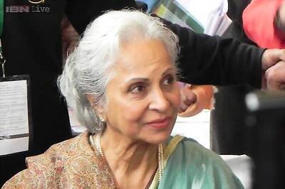 Waheeda Rehman: Not friends with any of the current actors except for Abhishek Bachchan