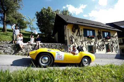 Ennstal-Classic Car Rally Pays a Visit to the Austrian Mountains