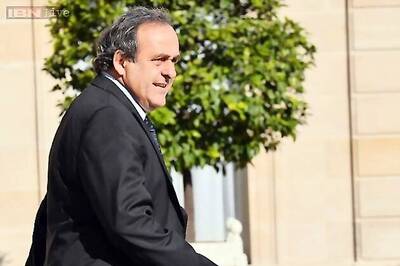 Michel Platini declines to say if he will seek FIFA presidency