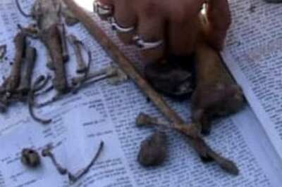 More bones dug out in Ratlam, 2 held