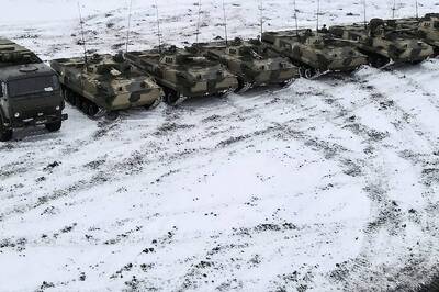 Russian Troop Buildup Strengthens On All Sides Of Ukraine, Satellite Images Show