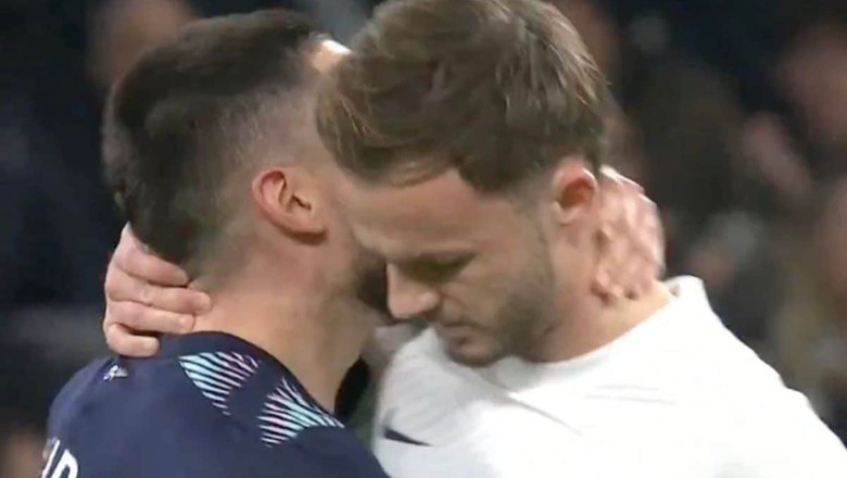 Brentford’s Neal Maupay, Tottenham’s James Maddison Clash Heads Over Dart-Throw Celebration - WATCH