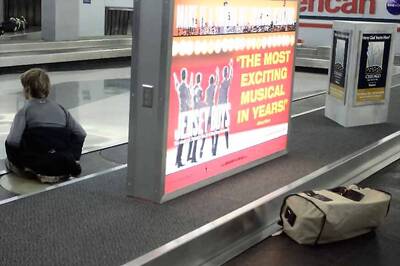 Passenger Gets Unintended Ride on Moscow Baggage Carousel