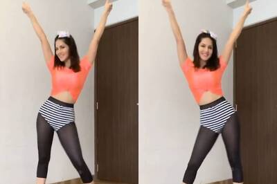 Sunny Leone Dons '80s Style for Retro Aerobics Workout; Watch Video