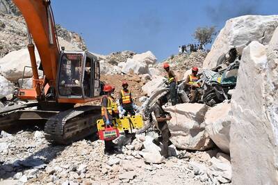 22 Killed, Dozens Battling for Life as Marble Mines Collapse in Pakistan