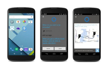 Microsoft Cortana can replace Google Now on Android devices