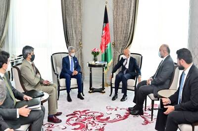 MEA Jaishankar Calls on Afghan Prez Ashraf Ghani, Pledges India's Support for Peace and Stability