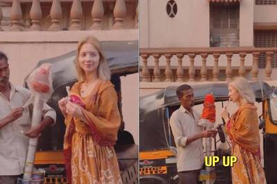 Russian Influencer Tries Indian Street Candy For First Time, Watch Her Reaction