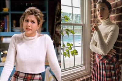 Stranger Things Star Millie Bobby Brown Channels Her Inner Rachel Green at Home in Quarantine