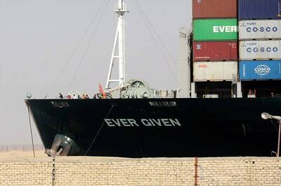 Egypt Seizes Massive Cargo Ship Ever Given Over $900 Mn Suez Canal Bill