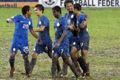 Schoolboys can beat Indian football team, says minister