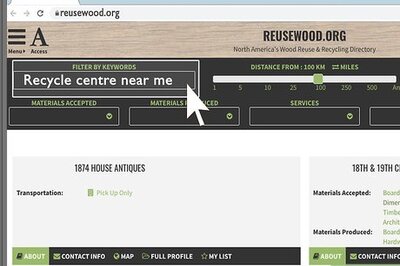 How to Recycle Wood