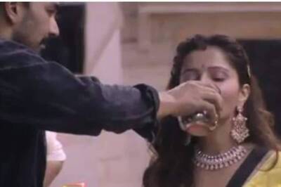 Bigg Boss 14: Rubina Dilaik, Abhinav Shukla Celebrate Karva Chauth Inside the House