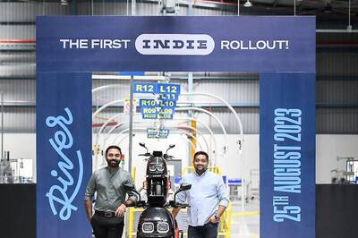River EV Rolls Out First Indie E-Scooter From Karnataka Facility, Deliveries Start in Sep 2023