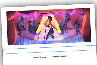 Google doodles Ella Fitzgerald's 96th birthday
