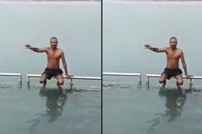 Man Offers to Take 'Dubki' in River For Rs 10 Amid Freezing Weather, Video Goes Viral