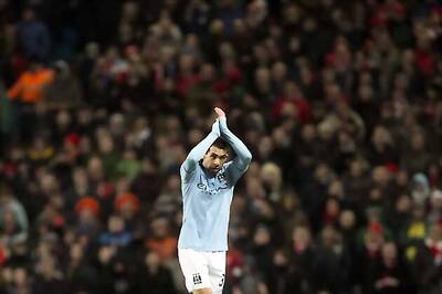 Tevez treble puts Man City into FA Cup semi-finals