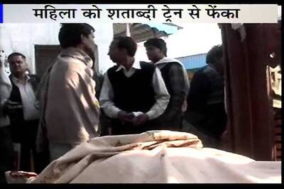 UP: Woman allegedly thrown out of train, dies