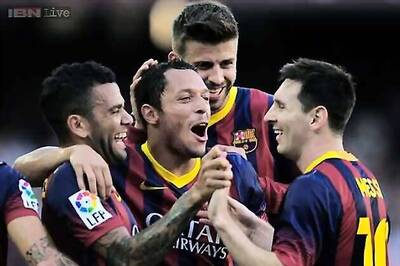 Lacklustre Barcelona edge past Malaga in La Liga