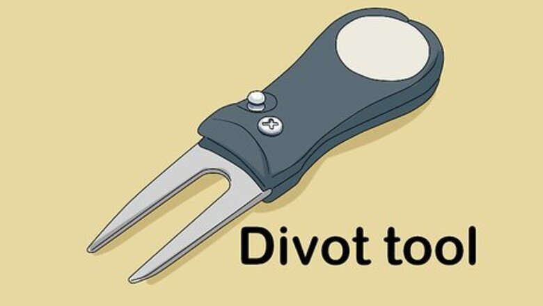How to Use a Divot Tool