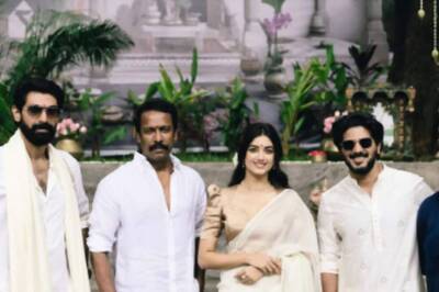 Rana Daggubati And Dulquer Salmaan’s Kaantha Rolls Out With Muhurat Puja: ‘Epic Collaboration’