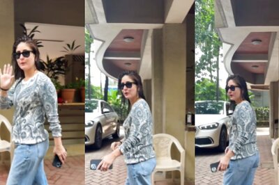Kareena Kapoor Khan Keeps It Comfy  As She Gets Papped In a Printed Sweatshirt; Watch