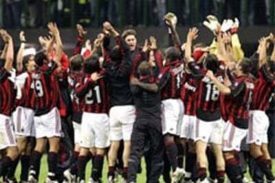 Milan enter Champions League final