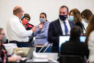 Poll Watchers Emerge As A Flashpoint In Battle Over Ballots