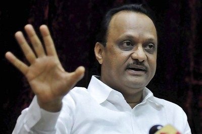 Ajit Pawar takes on Congress at public rally