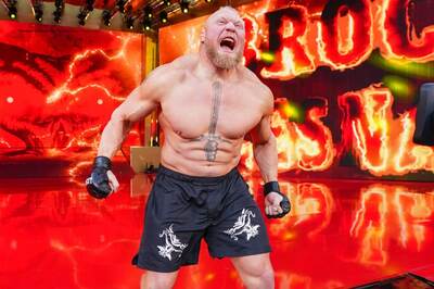 WWE Fans Speculate About New Opponent for Brock Lesnar