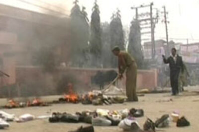More violence, arson in Gorakhpur
