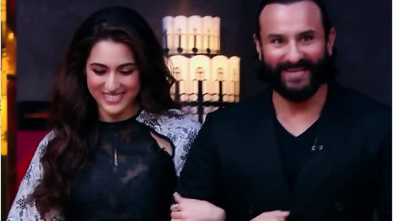 This Throwback Picture of Sara Ali Khan Posing with Dad Saif Ali Khan is Too Cute to Miss