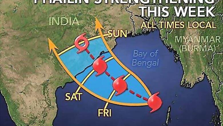 'Phailin' to intensify into severe cyclonic storm in 24 hours
