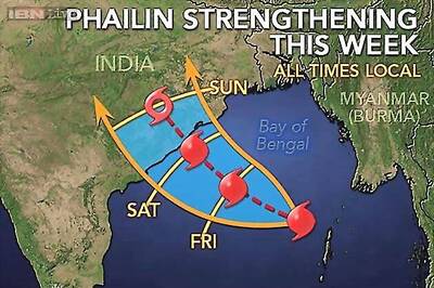 'Phailin' to intensify into severe cyclonic storm in 24 hours
