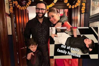 Kareena Kapoor-Saif Ali Khan's Son Jeh Having 'Meltdown' in Diwali Pic Becomes Meme