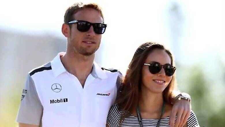 F1 driver Jenson Button starts the year as a married man