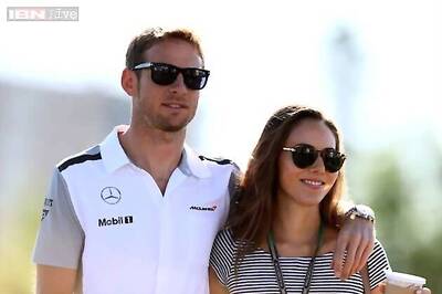 F1 driver Jenson Button starts the year as a married man