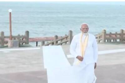 PM Modi Arrives At Vivekananda Rock Memorial For His 45-hour-long Meditation | WATCH
