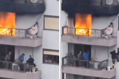 Watch: Firefighters Risk Their Lives To Rescue 6-Year-Old From Burning Building