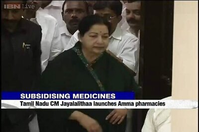 Jayalalitha expands Brand Amma, launches Amma pharmacies