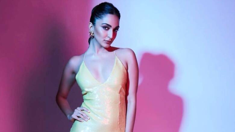 Kiara Advani Is Too Hot to Handle in Sexy Yellow Gown With Thigh High Slit; See Pics