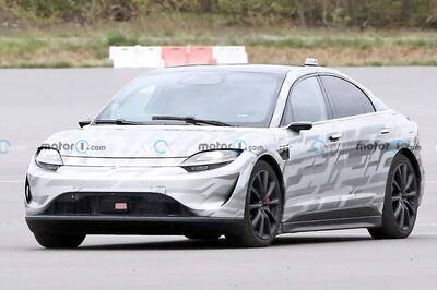 Sony Vision S Electric Car Spotted Testing in Europe, Gets Closer to Being a Production Model