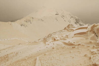 Orange Snow? Rare Meeting of Siberia, Sahara over Europe