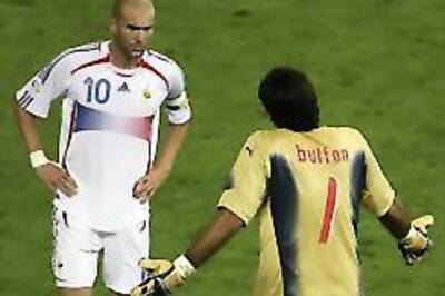 Zidane's farewell party ends in tears