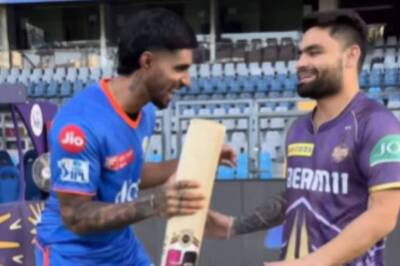 Tilak Varma Wants to 'Run Away' With the Bat Virat Kohli Gifted Rinku Singh | WATCH