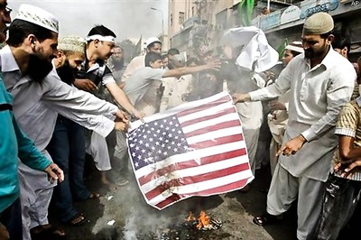 Pak: Mob storms embassy area over anti-Islam film