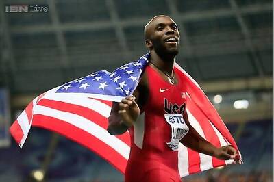 LaShawn Merritt powers to gold in as Kirani James faded