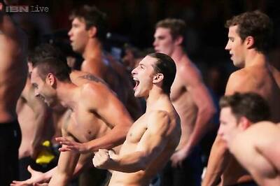 France win medley gold after US disqualified